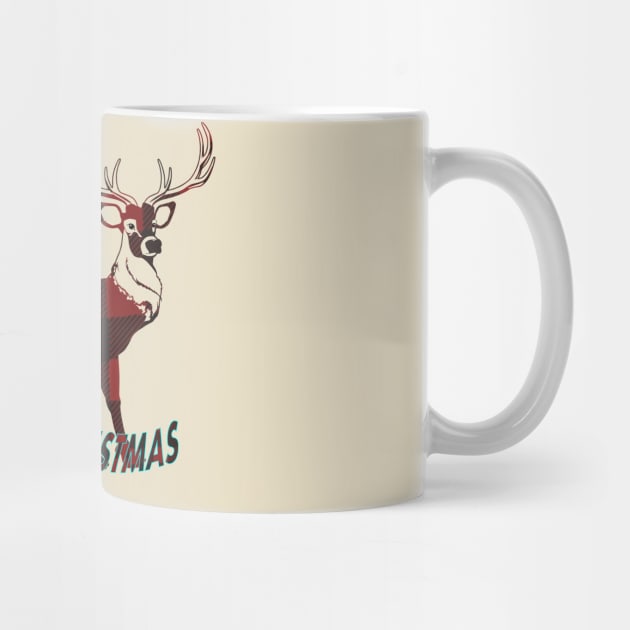 christmas-elk by bratshirt